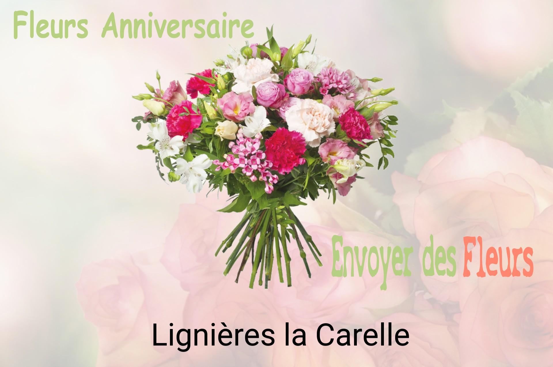 Bouquet de fleurs d’anniversaire livré à Lignières-la-Carelle