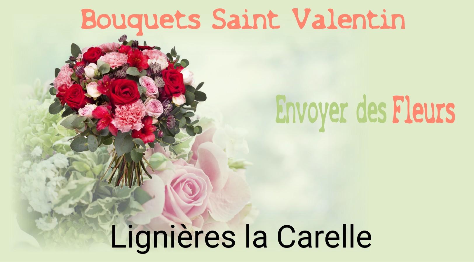 Roses de Saint-Valentin livrées à Lignières-la-Carelle
